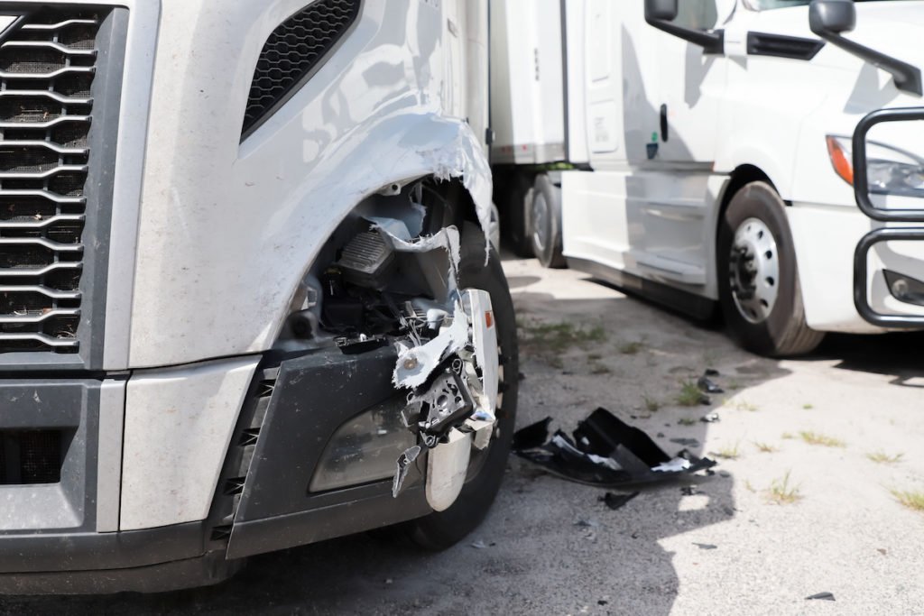 Postal worker survives crash that demolishes truck - KMVT